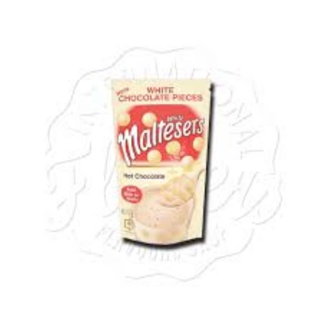 MALTESERS WHITE HOT CHOCO POUCH 140G